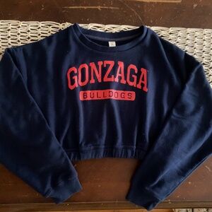 Gonzaga University Cropped Sweatshirt
